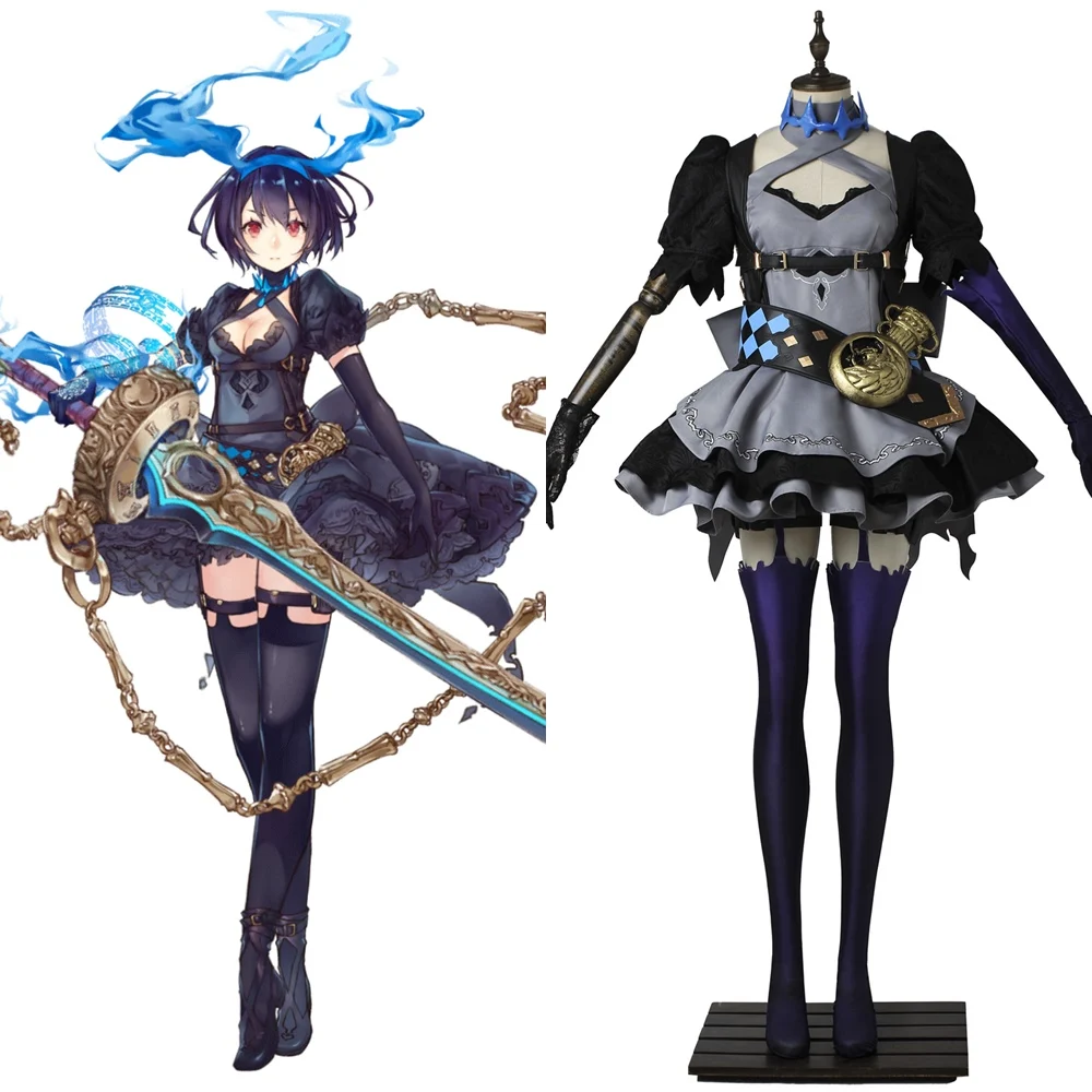 SINoALICE Алиса платье Косплей Костюм|Игровые костюмы| |