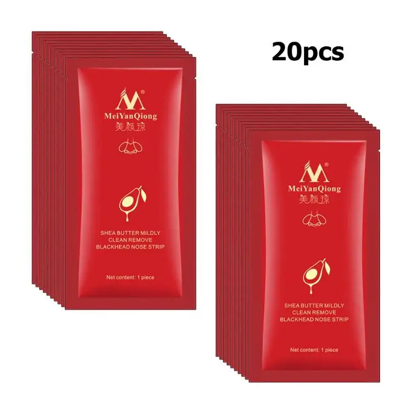 

1pc/ 20pcs Blackhead Remover Nose Masks Deep Cleansing Pore Strip Treatment Peeling Acne Masks Deep Cleansing Skin Care