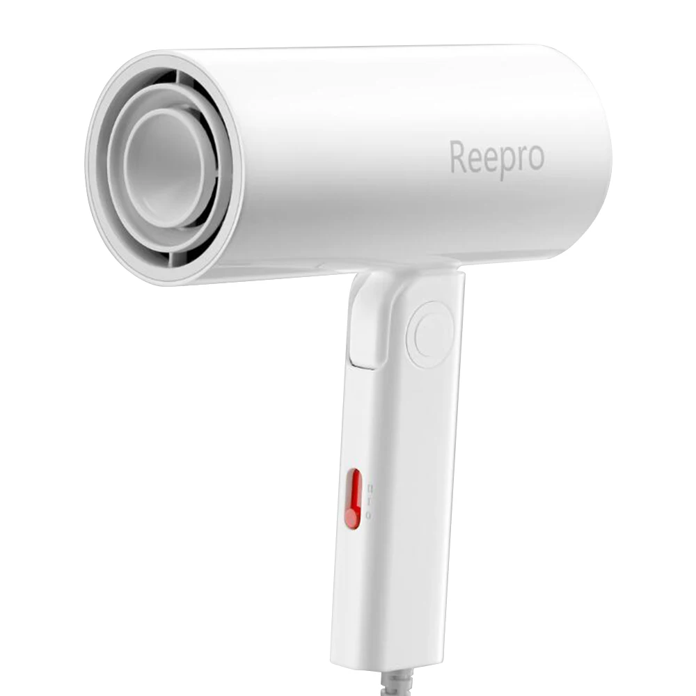 Мини-фен для волос Reepro RP-HC04, портативный фен для волос, быстрая сушка, 1300 Вт, складной фен с ручкой для путешествий, для дома