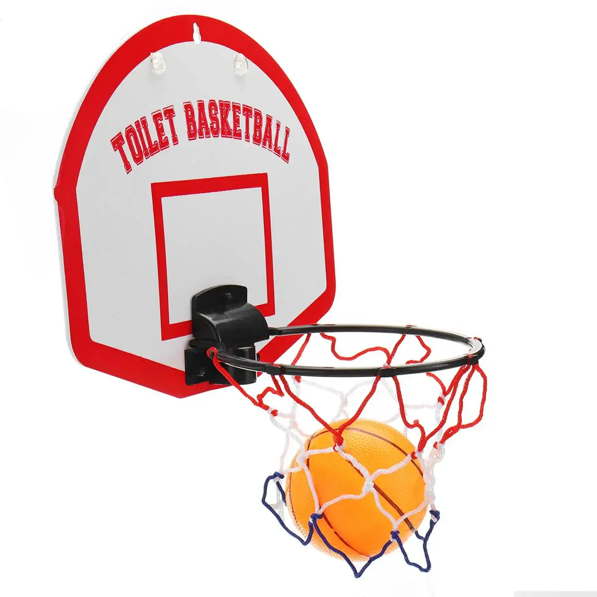 Баскетбольные наборы для туалета 1 корзина+ 3 баскетбольные мяча детские игрушки для ванной Забавный Туалет баскетбольная игра игрушка для детей и взрослых Спорт внутри помещения обучение