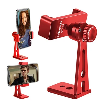 

Universal Metal Adjustable 360 Degree Rotatable Smart Phone Tripod Mount Adapter Clip Stand Self-Timer Rotation Camera Bracket