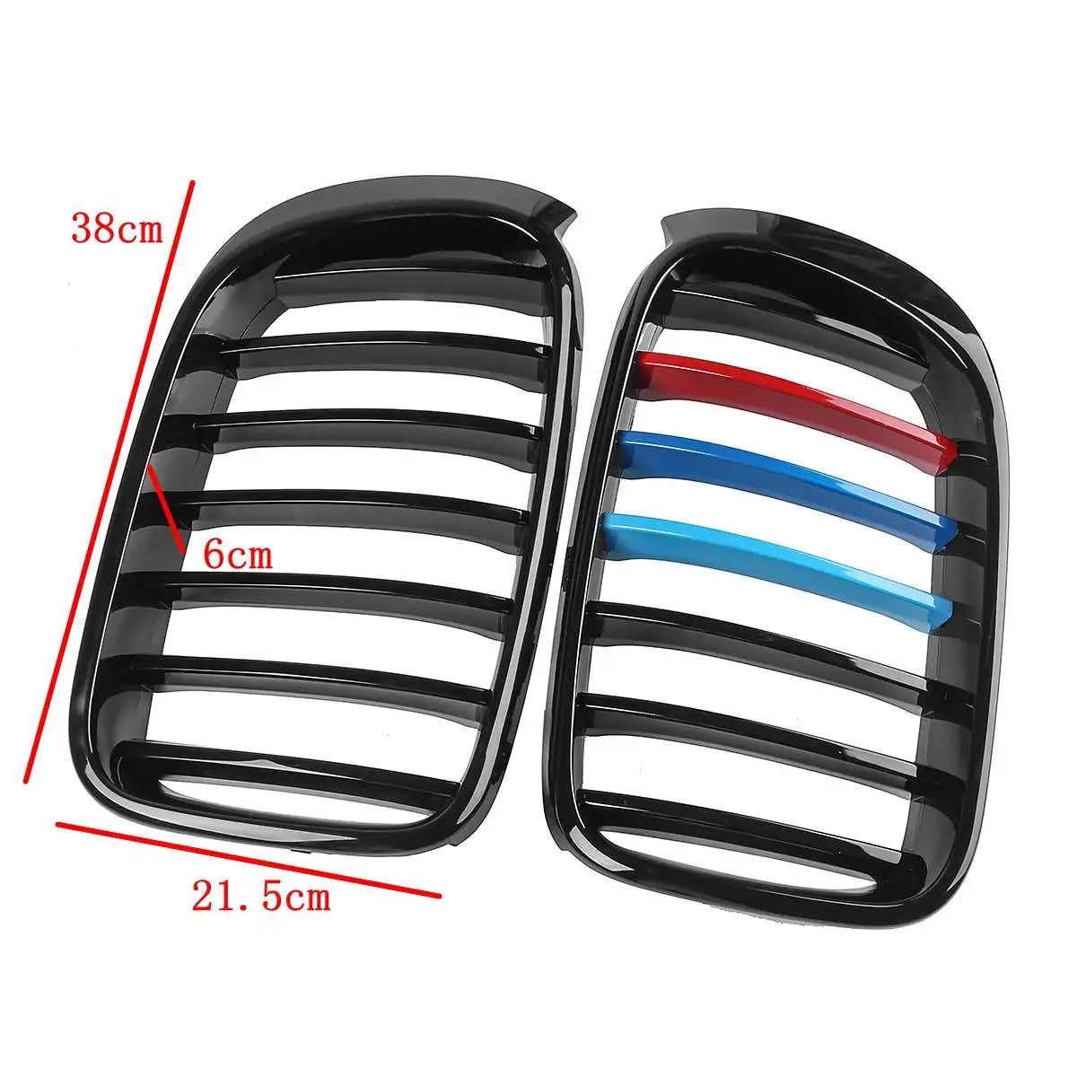 Новая пара передняя решетка для защиты почек BMW X3 F25 X4 F26 2014 2015 2016 2017 матовый блесек