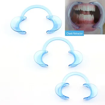 

10pcs Mouth Gag Cheek Retractor Spreader Lip Oral Clean Model C-Type Size SML Dental Intraoral Cheek Lip Retractor Mouth Opener