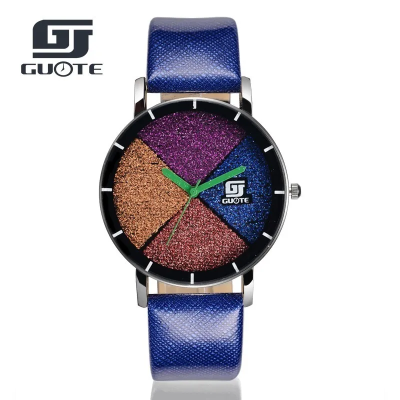 

GUOTE Luxury Brand Women Watches Leather Analog Quartz Ladies Watch Fashion Casual Sport Wristwatches New Arrival Reloj Mujer
