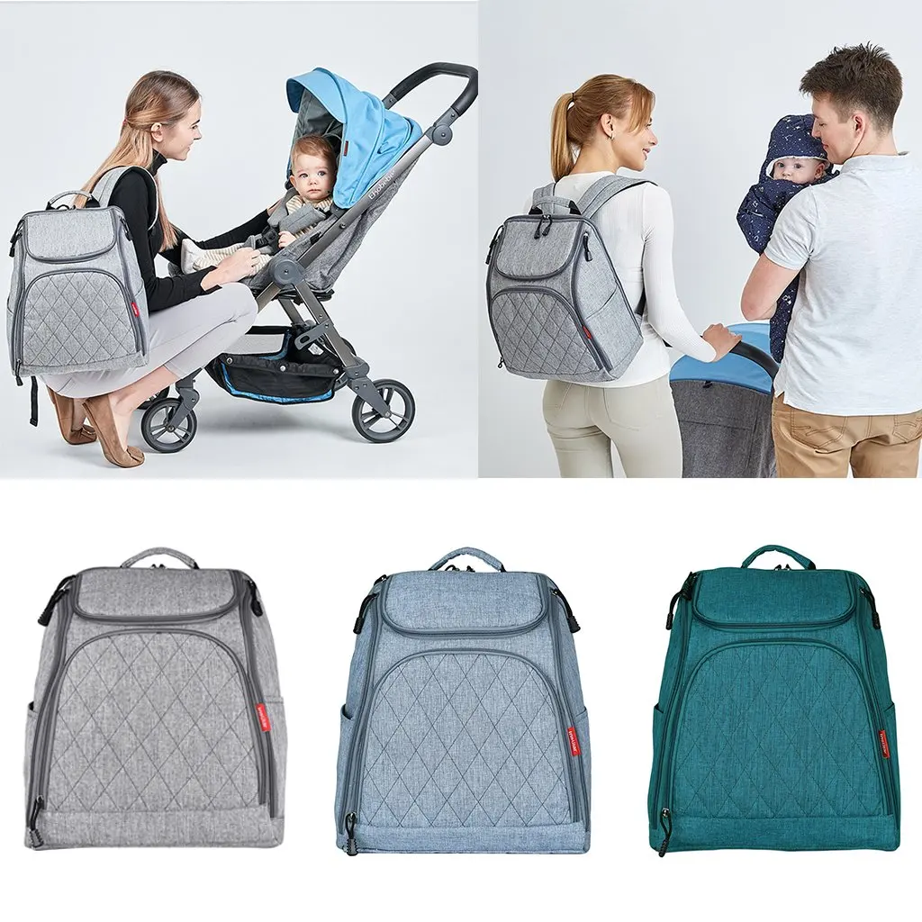 

Large Capacity Mummy Maternity Nappy Bag Nursing Backpack Baby Diaper Bag Mommy Bag for Baby Care Travel Outdoor Activity