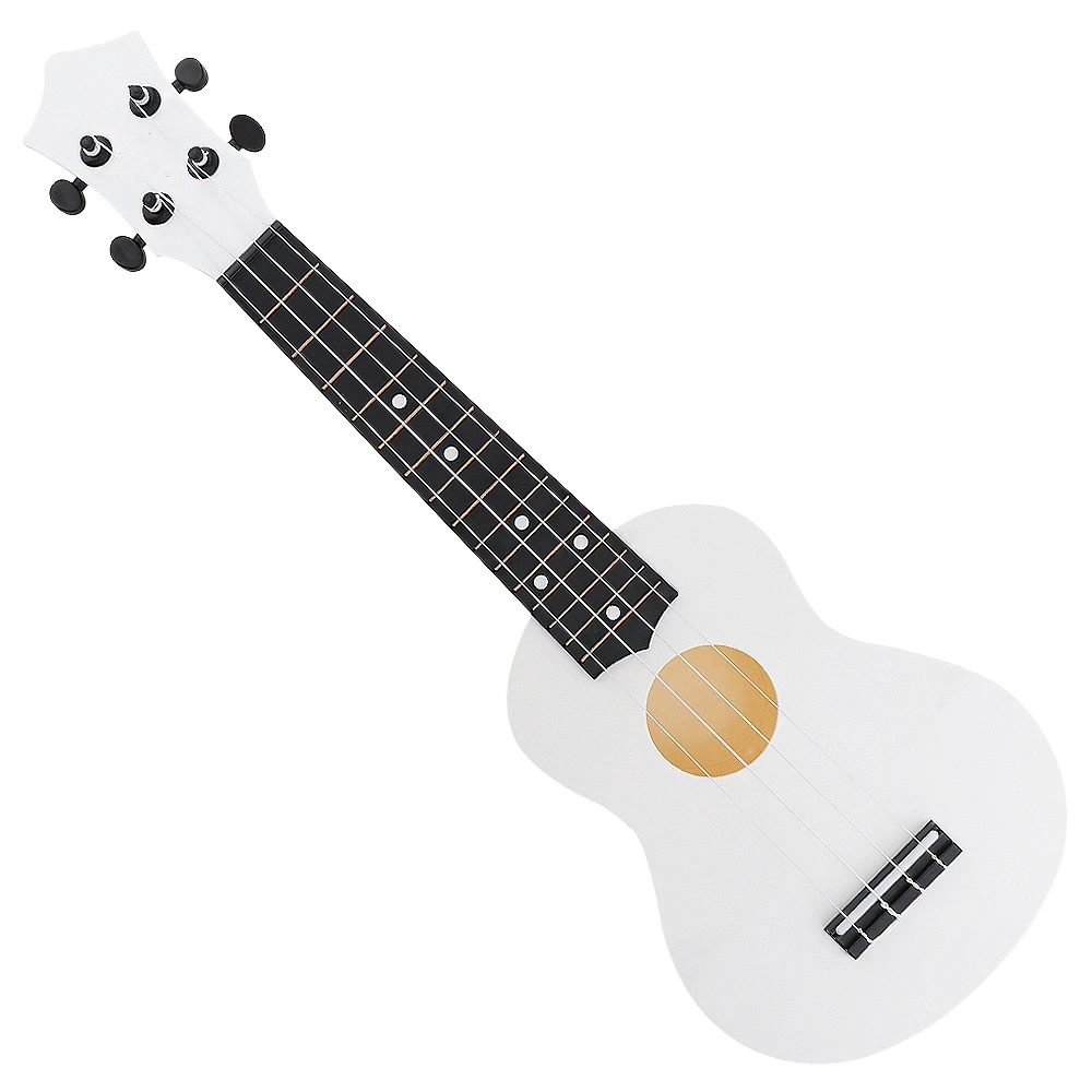 

New IRIN 21 Inch Soprano Ukulele 15 Fret Abs Material 4 Strings Hawaii Guitar With Pick For Kids And Beginner