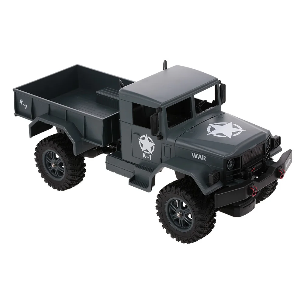 WLtoys 124302 RC Car 1:12 2.4GHz 4WD Full-Scale Speed 1200G Load Military Off-road RC Cars Toys for Children Kids Toy