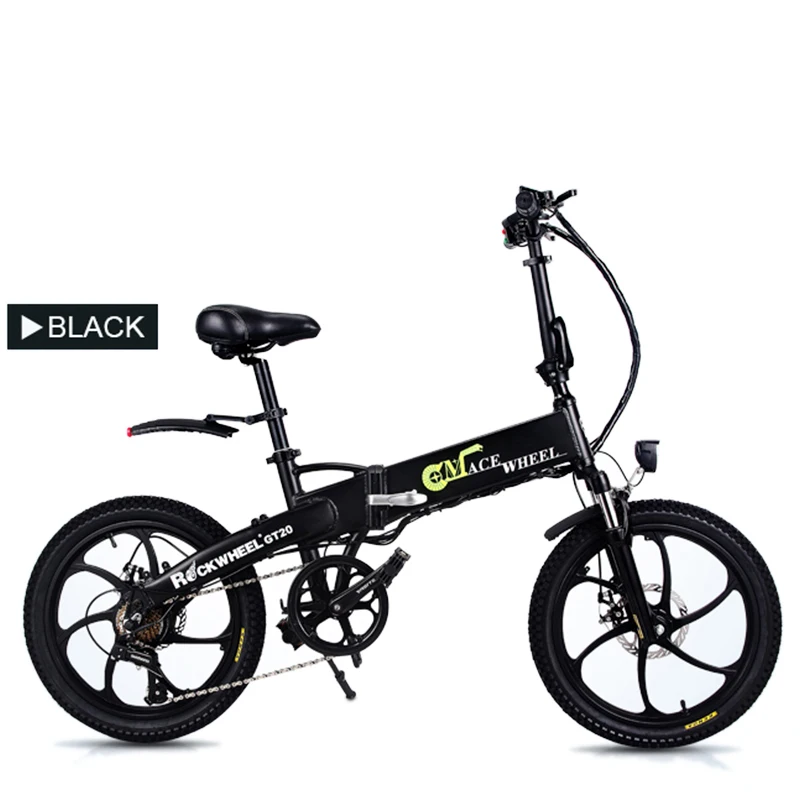 Discount Small Folding Portable Electric Bicycle 48 V Mini Scooter Off-road Batterysnowmobile Lithium 0