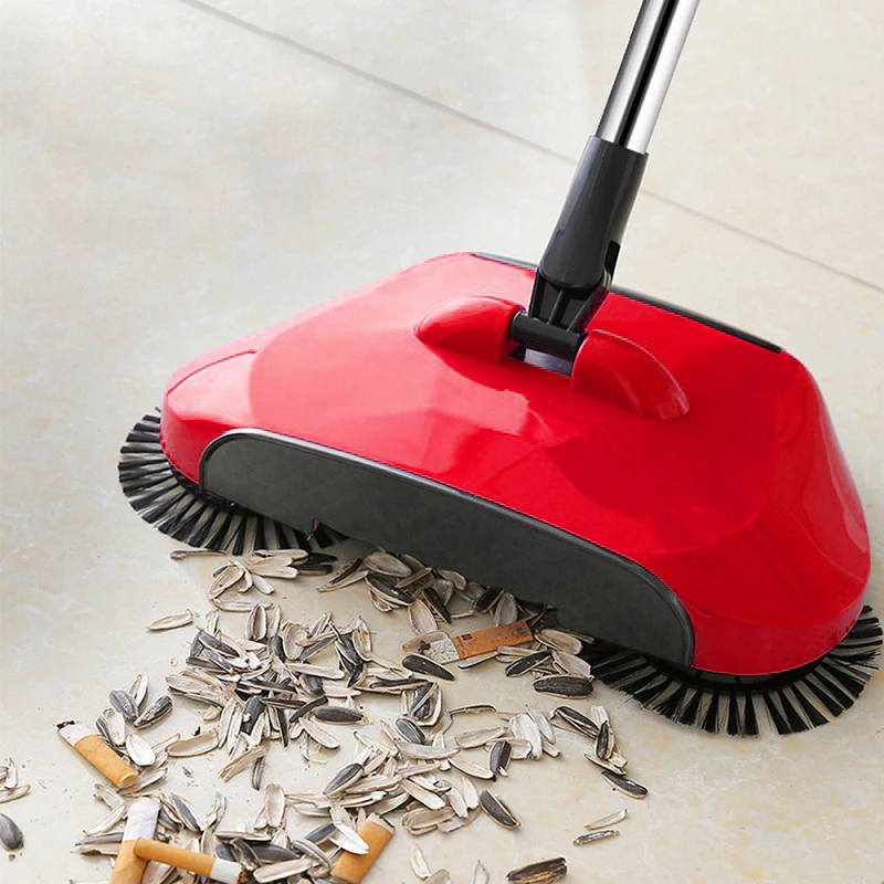 

Steel Sweeping Machine Household Cleaning Package Magic Broom Dustpan Hand Push Type Sweeper ToolsHand Sweeper Tools