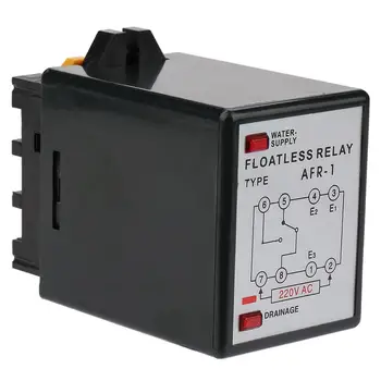 

High Quality AFR-1 AC 220V Liquid Level Controller Relay Water Level Switch bistable relay
