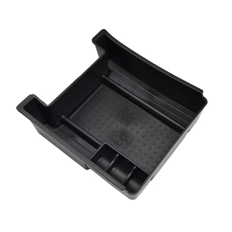 

Black Car Center Console Armrest Storage Box Tray For 09-17 XC60 S60 V60 Car Center Console Armrest Storage Box