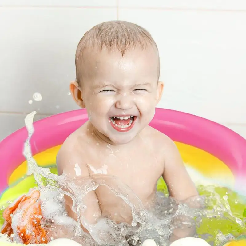 

Portable Trinuclear Baby Inflatable Swimming Pool Float Children Basin