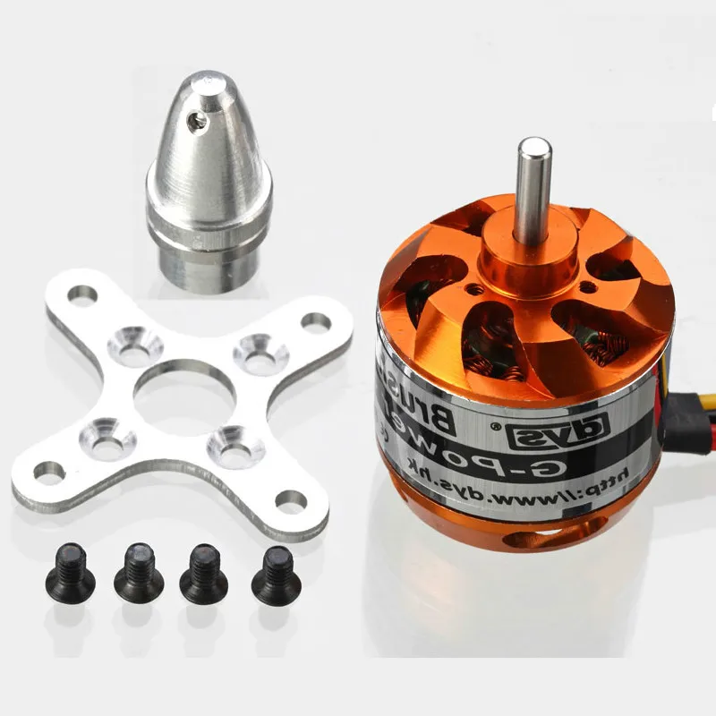 

1pcs DYS A2826 D2826 Brushless Motor 930KV 1000KV 1400KV 2200KV For RC Aircraft Plane Multi-copter Brushless Outrunner Motor