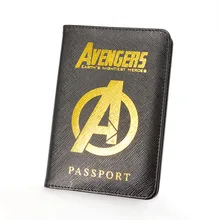 Marvel Мстители Обложка для паспорта Rfid Блокировка кожа Hydra Обложка для паспорта многофункциональный щит для путешествий Чехол для паспорта