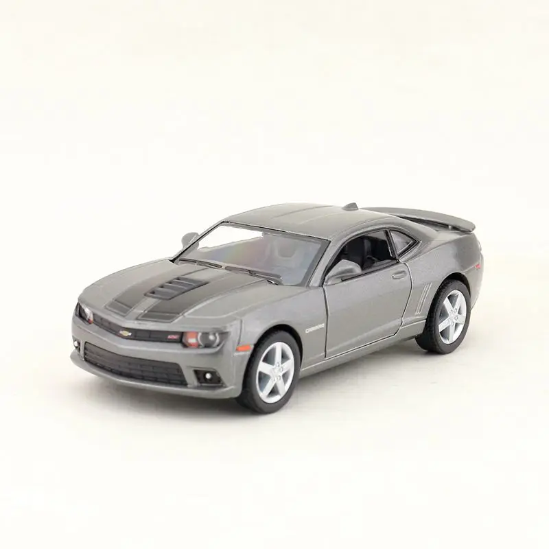 Металлическая Модель KINSMART масштаб 1:38 гоночный автомобиль Chevrolet Camaro 2014 игрушка