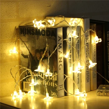 

Fairy Lightsfairy lightsPlum Flower String Light 1.5M-10M,10L/20L/40L/96L,3AA/31V US/EU Room Weding Party Wall Window Home Dec Children Night Lamp