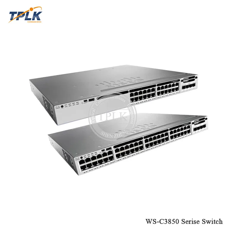 

Best peice High quality 24 Ethernet POE + ports Cisco Catalyst WS-C3850-24P-L enterprise level switch
