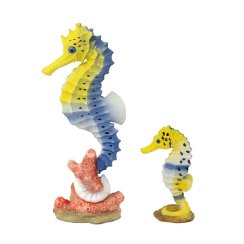 

2pcs Educational Funny Creative Sea Animal Toy Sea Horse Decor Sea Horse Model for Child Kid Baby