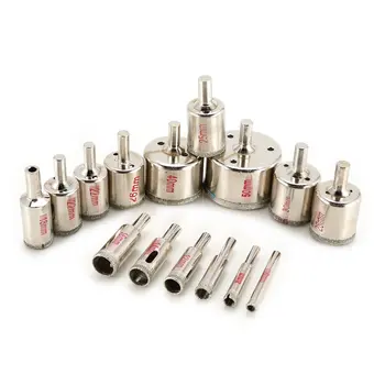 

Diamond Coated Core Drill Bits 6-50mm Rotary Tool Accessories Set Hole Saw Glass Marble Tile Cutter Bead Dresser Opener