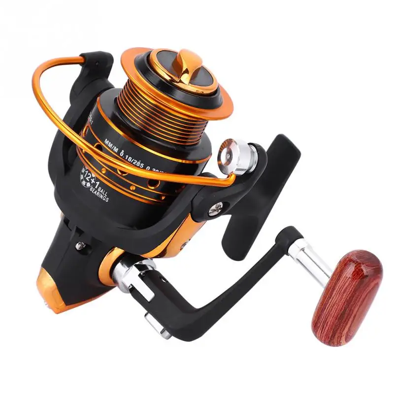 

Spinning Fishing Reel Aluminum Alloy Rocker Metal Arm Spinning Reel Fishing Wheel Left/Right Handed AX Series 1000-8000
