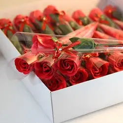 36pcs Bathing Soap Flower Set Rose Petals Sterilized Shower Soap Bath Practical Gift Box Weddings Valentine's Day Anniversary 36pcs Bathing Soap Flower Set Rose Petals Sterilized Shower Soap Bath Practical Gift Box Weddings Valentine's Day Anniversary