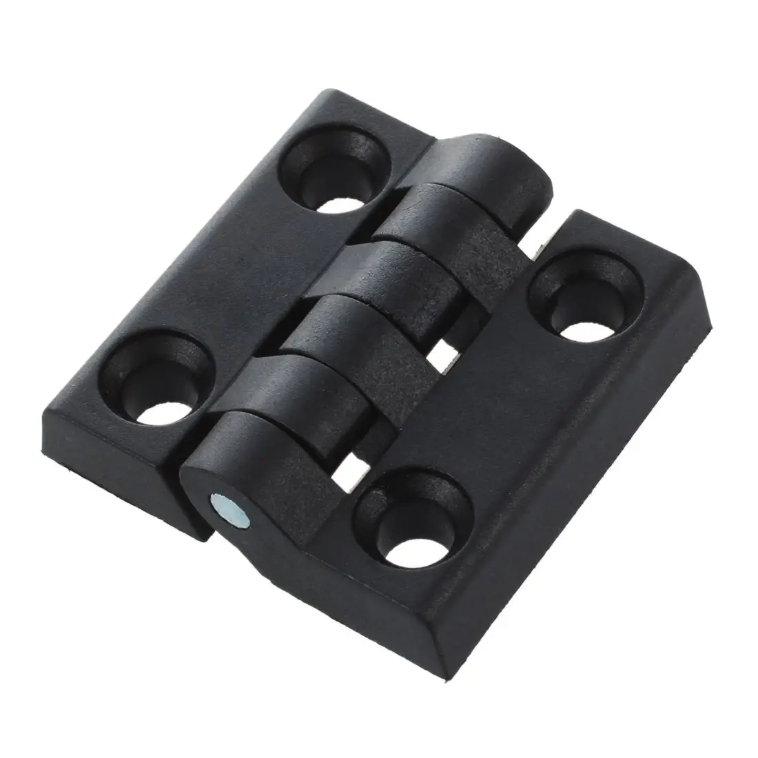 

Hot Plastic Hinge Black 2 Leaves Reinforced Plastic Bearing Butt Hinge