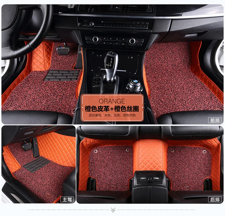 Myfmat автомобильные коврики для Ford Focus Mondeo Transit Custom Fiesta S MAX Explorer KUGA Escape Mustang Tourneo Edge