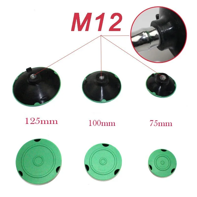 

3 size suction cup Dent Puller Bodywork Panel Remover for Automobile Body Motorcycle Refrigerator car dent repair tools