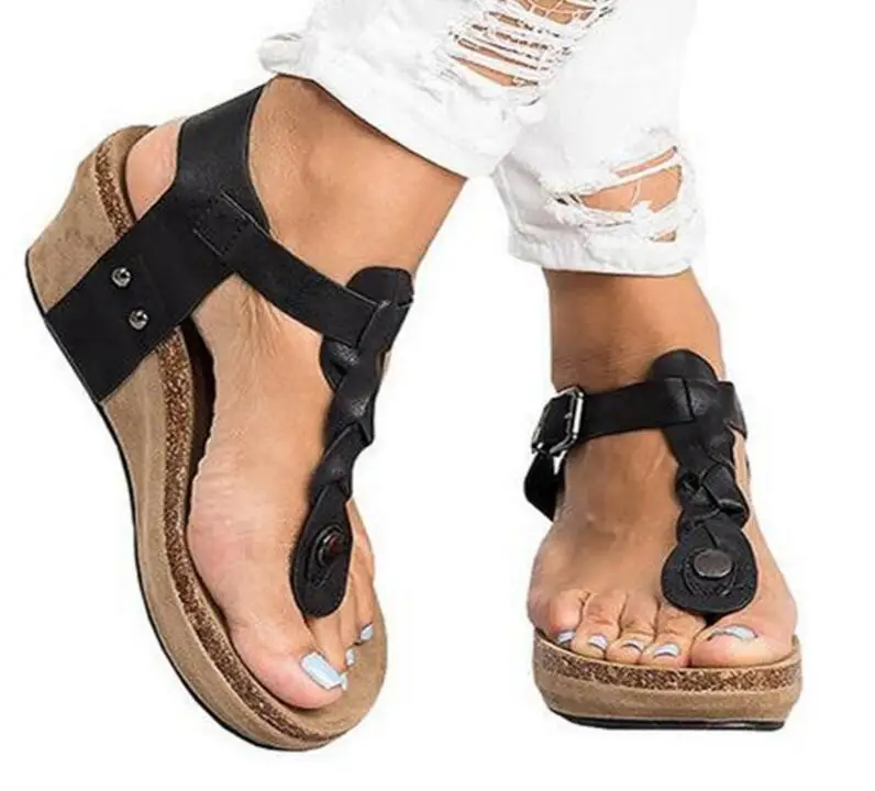 gladiator wedge heels