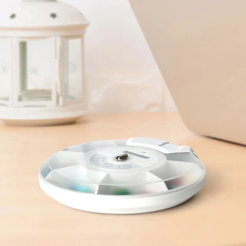 

Xiaomi Mijia Zayata Portable Smart Pill Box Medicine Storage-Tablet Pill Case Storage-Dispenser Clip Lids for Family App Monitor