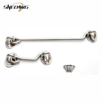 

3/4/6/8/10/12/14/16inch Wind Brace Cabin Hook for Window Stainless Steel Cabinet Door Window Stay Catch Eye
