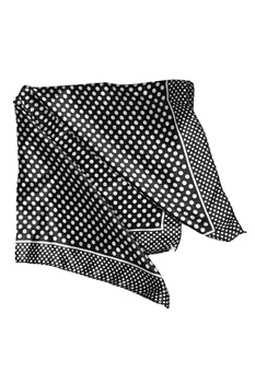 

Print Polyester 20" Kerchief Neck Scarf for Woman