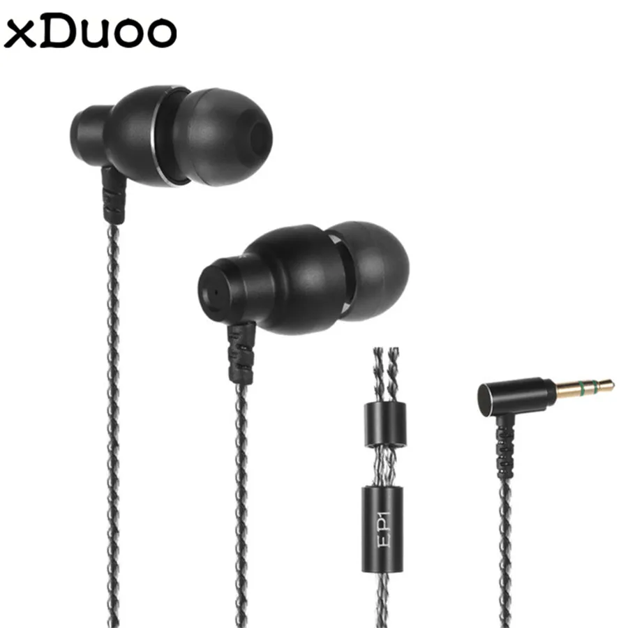XDUOO EP1 низкочастотные музыкальные наушники для динамическими наушниками свет Шум
