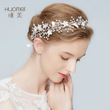 

Or Dress Headwear Bride Ornaments Europe And America Marry Toast Clothes Hair Band 2020 New Pattern Bridesmaid Hair Decoration