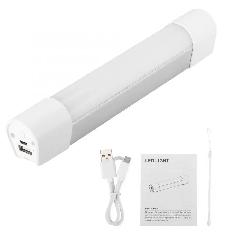 

5V LED Lamp Multifunctional Adjustable Light With Magnet And USB Chargeable For Rent Camping Outdoor