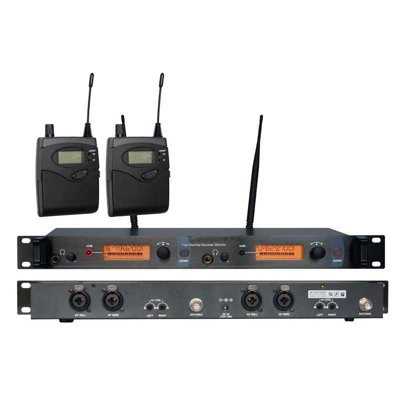 

LEROY In Ear Monitor Wireless System SR2050 bodypack monitor Double transmitter Monitoring Professional for Stage Performance