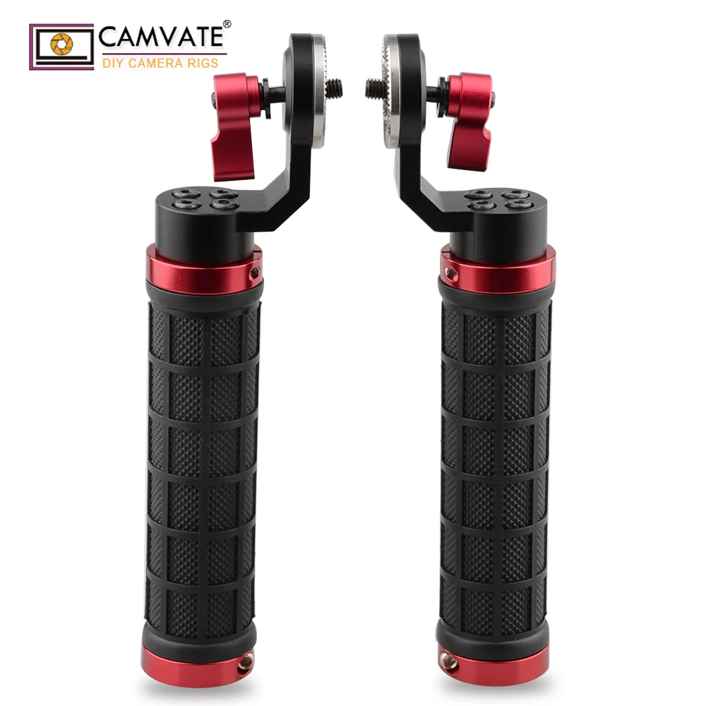 

CAMVATE 2PCS ARRI Style Rosette Rubber Handle Grip C1470