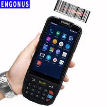 PDA 2D Handheld Terminal Support Wifi Bluetooth 4g GPS Camera Mini Barcode Scanner For Android font