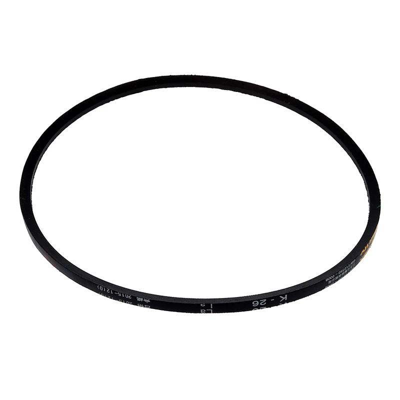 

V Belt Industry Lawn Mower Black Rubber K Vee V Belt K-26 Specially treated higher strength polyester cord to transmit tensile