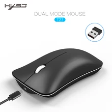 HXSJ T27 2,4 ГГц Беспроводная мышь офисная игровая мышь перезаряжаемая мышь 1600 dpi 3 dpi Опционально для Mac ноутбука ПК компьютера