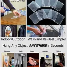 10 шт. супер липкий силикагелевый нескользящий коврик для приборной панели автомобиля аксессуары для интерьера держатель для телефона