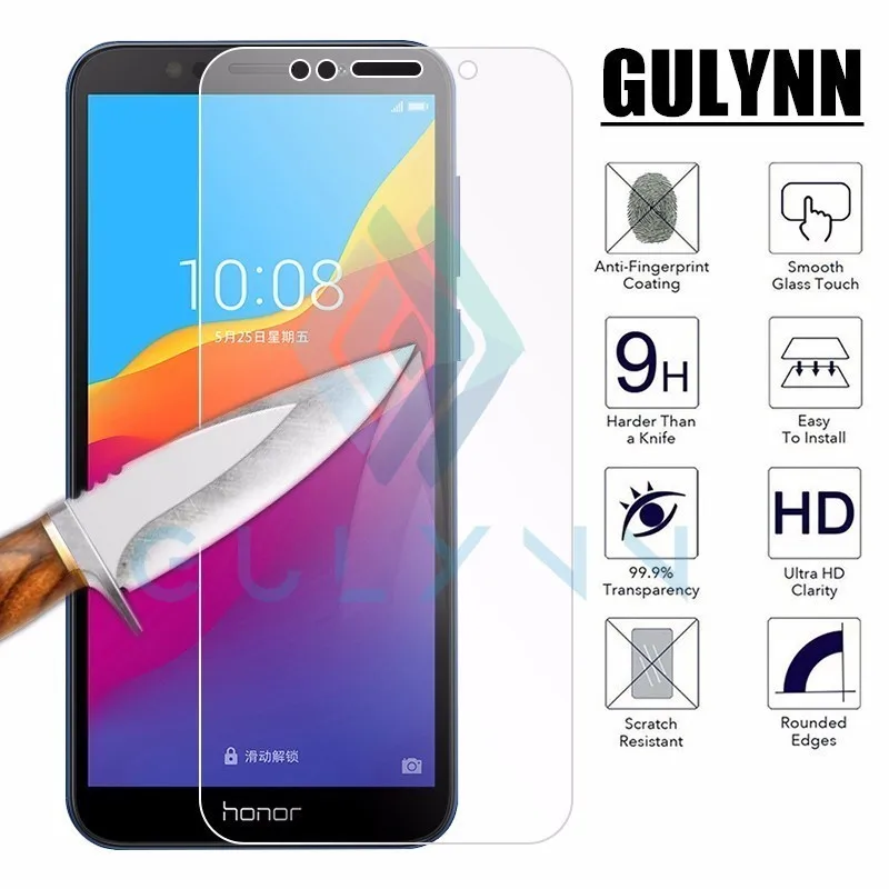 Закаленное стекло для Huawei P Smart Honor 8X 8C 7A 7C Pro Защитное 7X 6X 9 V 20 10 Lite защитная пленка |