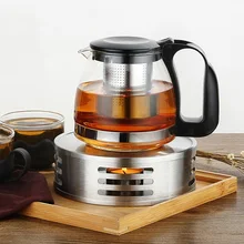 Чайные аксессуары из нержавеющей стали, теплый чайный набор для подогрева свечей, нагревательная база, держатель для горшка/свеча, подсвечник, освещение