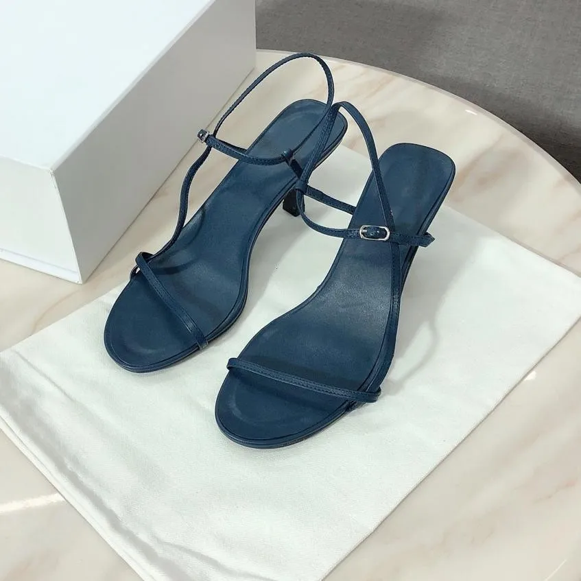 

Women's High Heel Sandals New 2019 Summer Casual Fashion Comfortable Women's Shoes Luxury Brand Color Real Leather