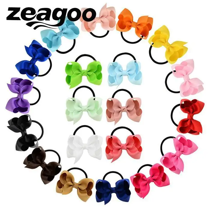 20 Pcs/Pack Girls Fashion Headwear Elastic Rubber Band Bow Hair There are mixed color hair rings in pack. Rope 20 Pcs/Pack Girls Fashion Headwear Elastic Rubber Band Bow Hair There are mixed color hair rings in pack. Rope