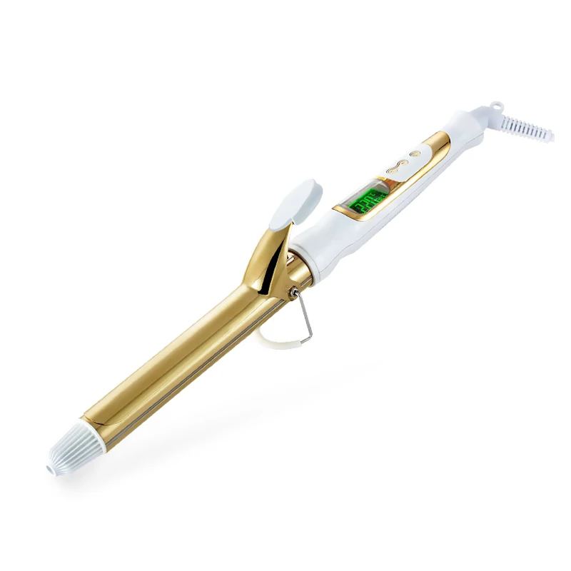 

Ufree U-306 Lcd Digital Temperature Control Gold Coated Ceramic Curling Dry And Wet Hair Dual-Use Waver Curler Styling Tool Di