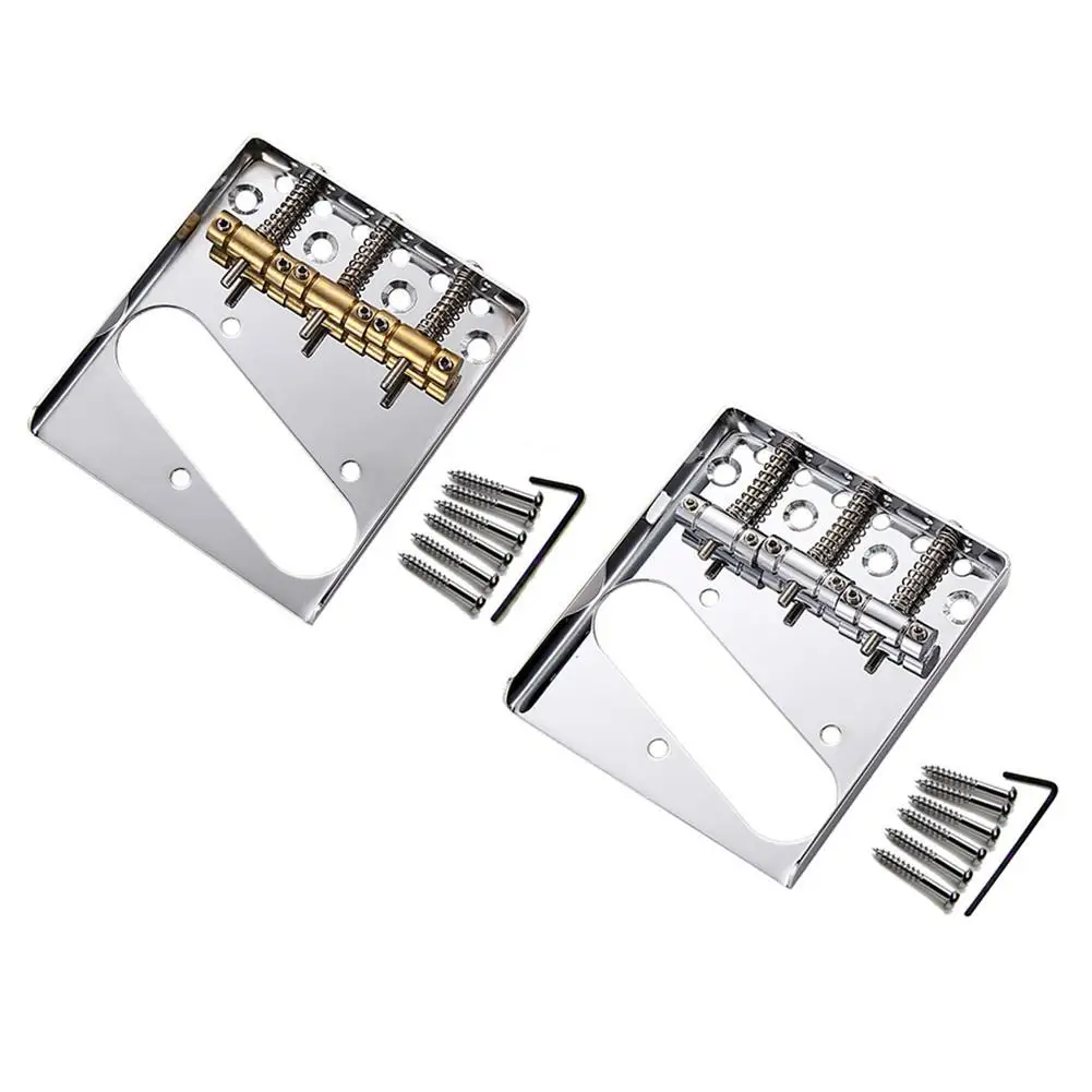 

Electric Guitar TL Saddle Bridge 3 TL Saddle Ashtray Saddle Bridge With Screws For Fender Telecaster TELE Electric Guitarra Part