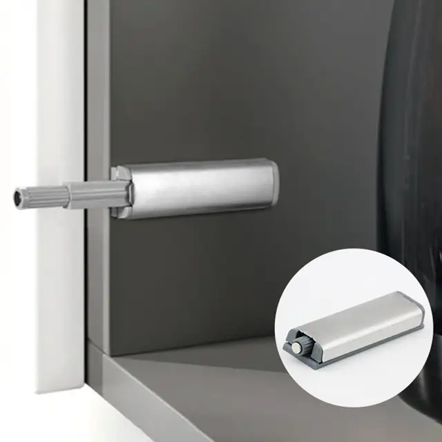 New Heavy Duty Magnet Door Stopper Free Handle Soft Quiet Close Door Rebound Damper For Cabinet Drawer Furniture Hardware 20pcs
