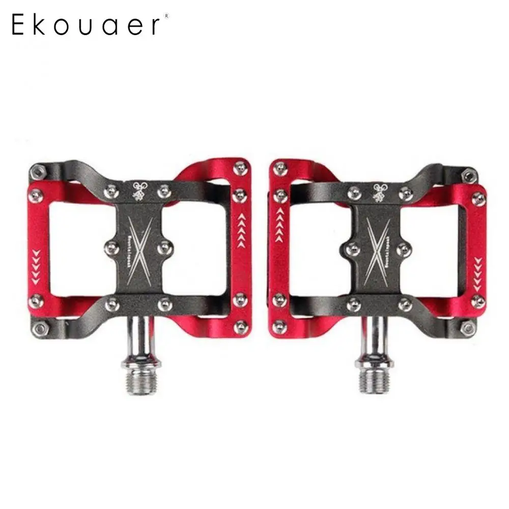 Bike Parts Aluminum Alloy Bike Pedals Ultralight MTBMountain Bike Bicycle Ultralight MTB Pedals Big Foot Road Bike Bearing Pedal