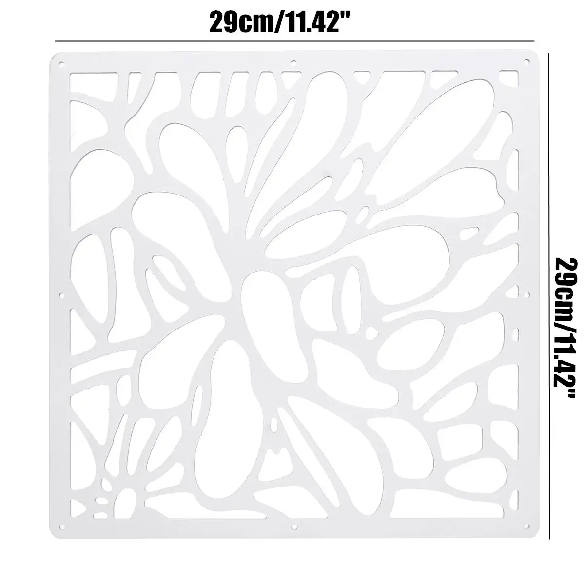 Divisor de pantalla de habitación colgante de pared 12 unids/lote paneles de cortina de PVC pantallas de partición talladas división de espacio decoración del hogar artesanías Divisor de pantalla de habitación colgante de pared 12 unids/lote paneles de cortina de PVC pantallas de partición talladas división de espacio decoración del hogar artesanías